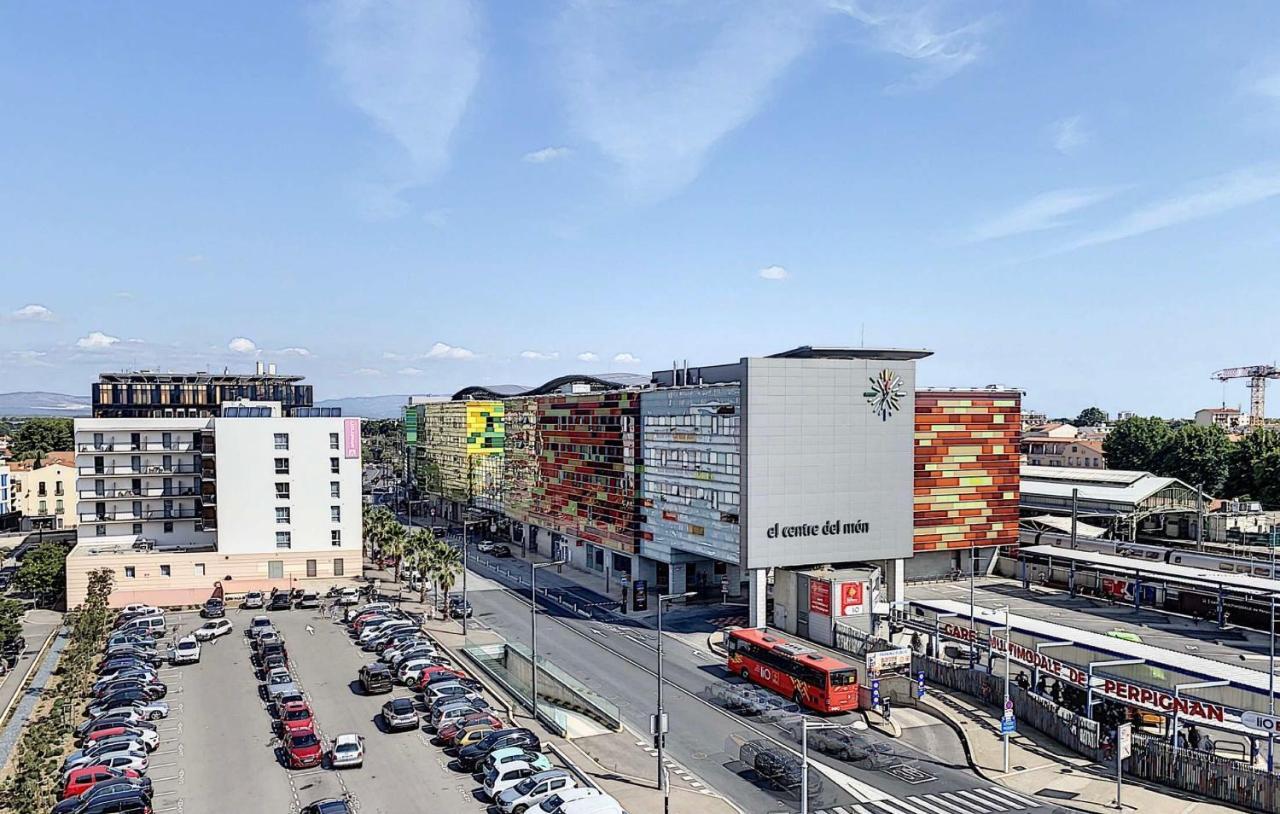 Appartement Refait A Neuf + Parking Gratuit Perpignan Eksteriør bilde